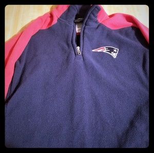 Patriots fleece pullover youth 8( small)